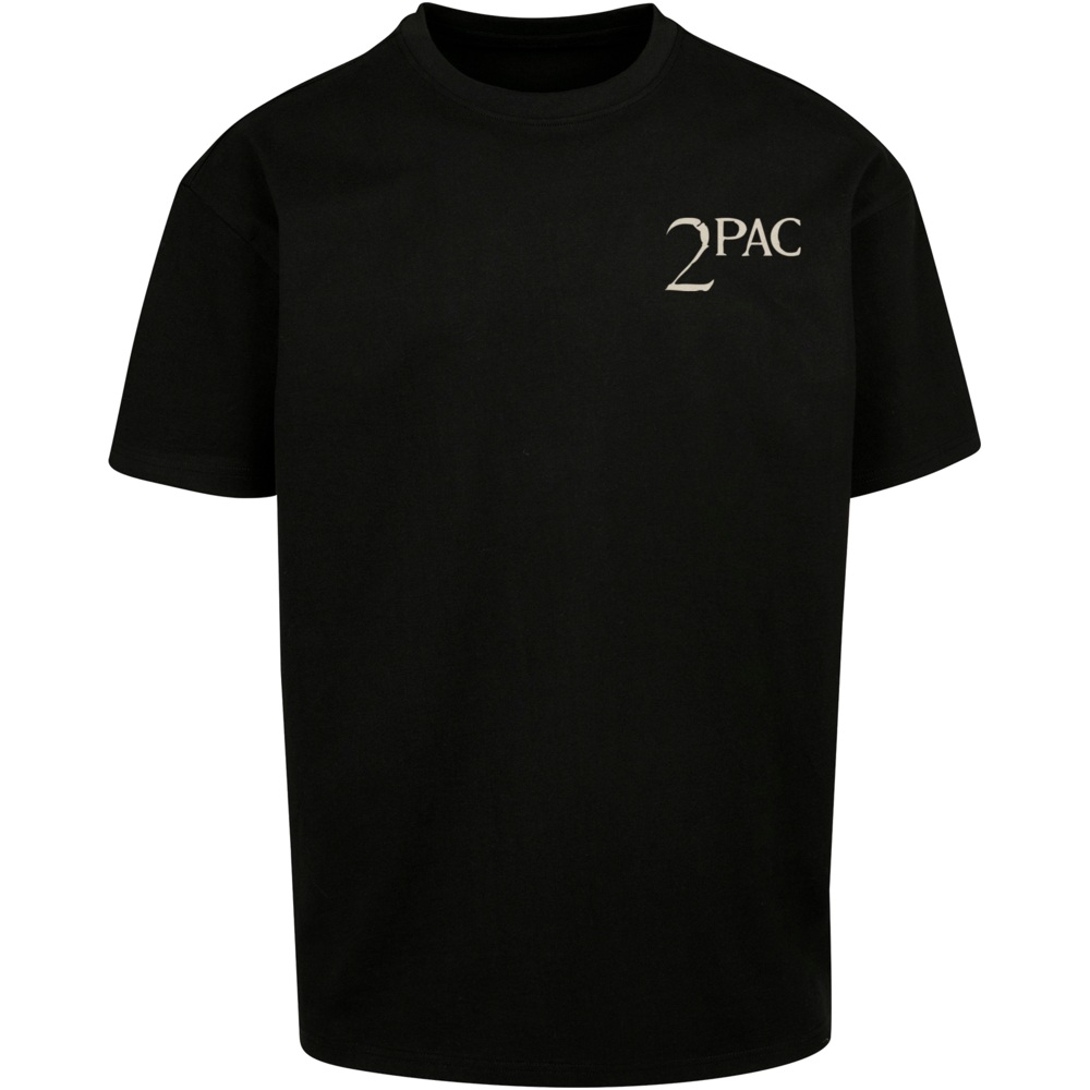Mister Tee Tupac - I ain't mad at cha Oversize Herren TShirt - Schwarz